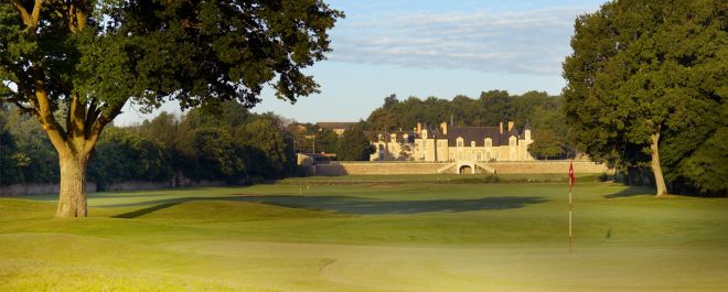 Green au golf du Château de la Perrière, à Avrillé